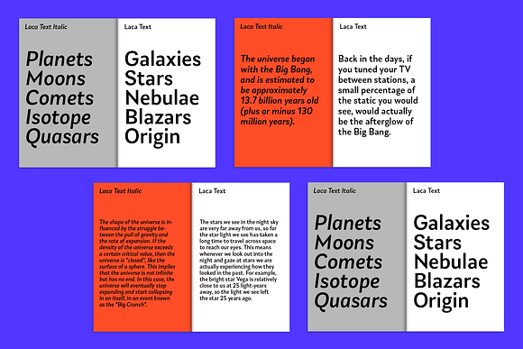 Laca Text in Sans-Serif Fonts - product preview 15