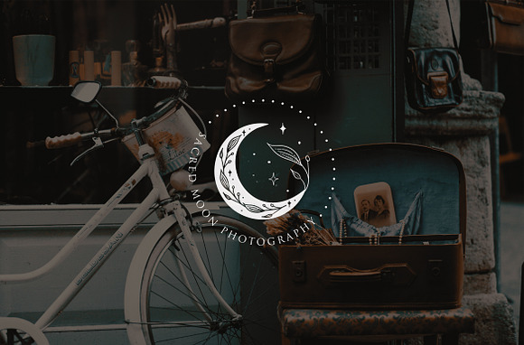 Sacred Moon Logo Templates Kit in Logo Templates - product preview 4
