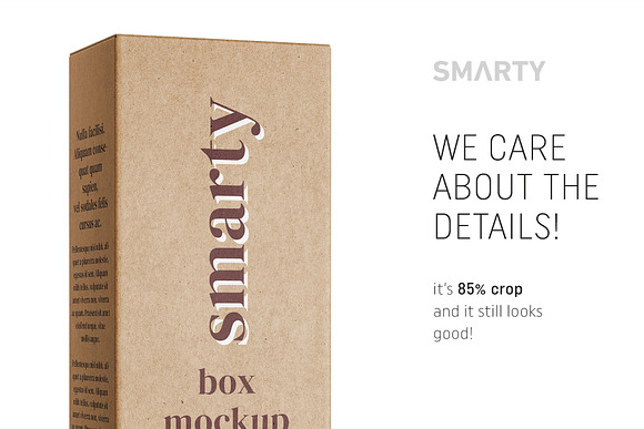 Box mockup 50x135x35 in Product Mockups - product preview 3