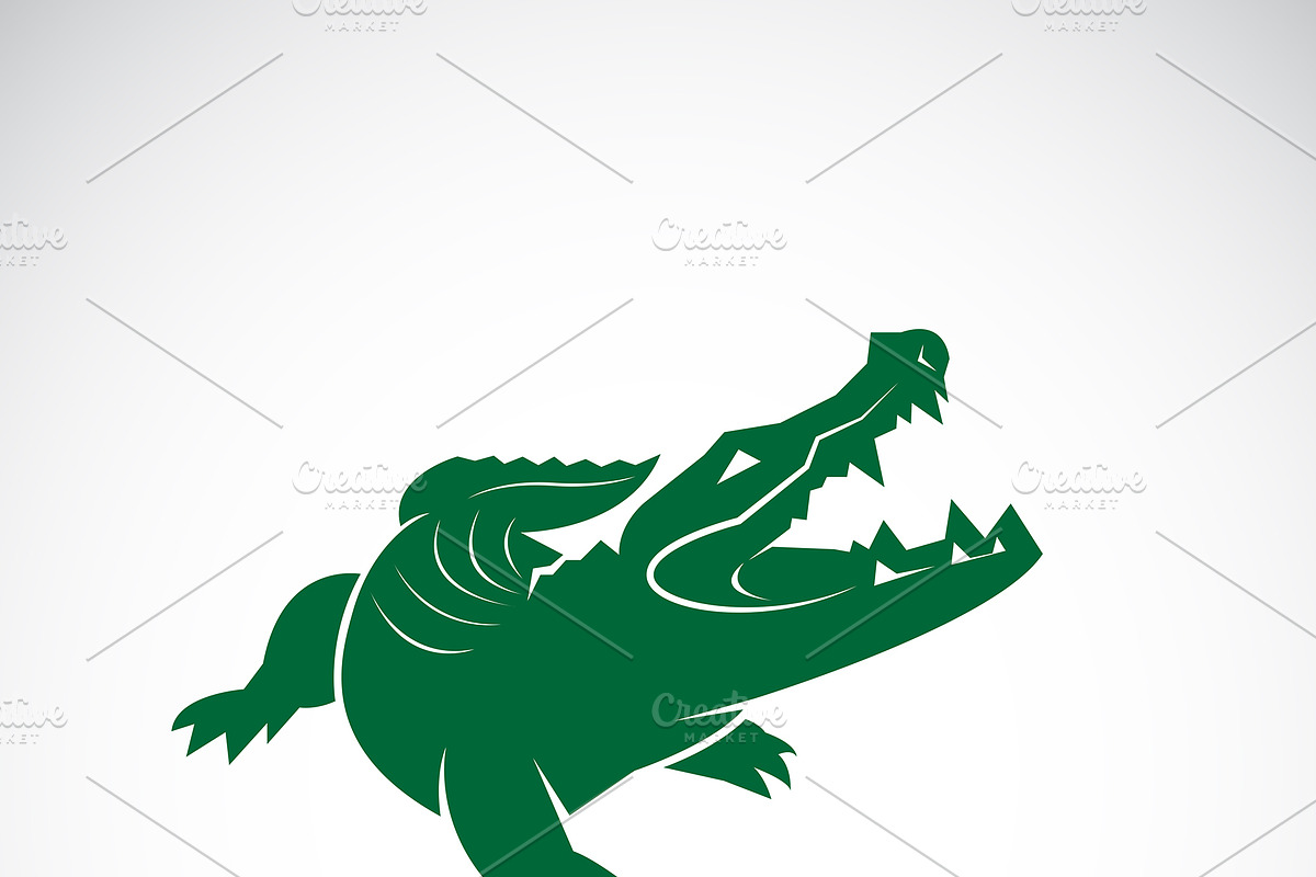 Vector of crocodile design. Animal. in Icons - product preview 8