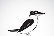 Collared kingfisher. Birds. Animals.