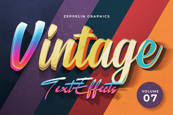 3D Text Effects Bundle Vol.4 in Add-Ons - product preview 8