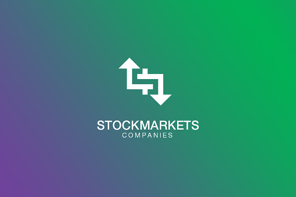 Stock Market Logo in Logo Templates - product preview 1