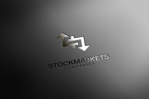 Stock Market Logo in Logo Templates - product preview 2