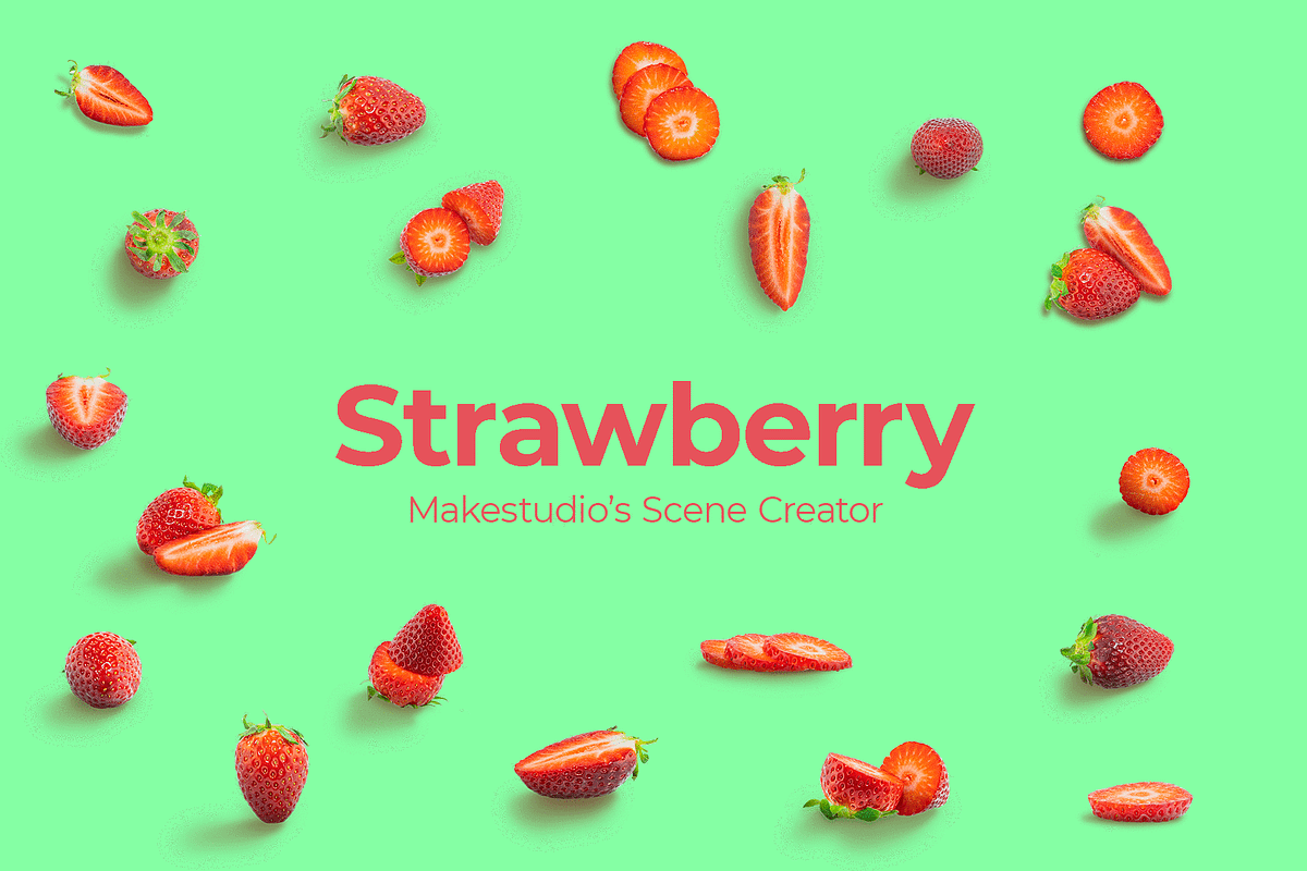 Strawberry - Scene creator in Scene Creator Mockups - product preview 8