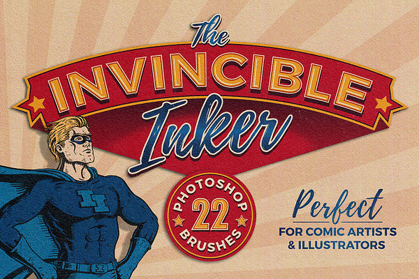 The Invincible Inker Brush Pack