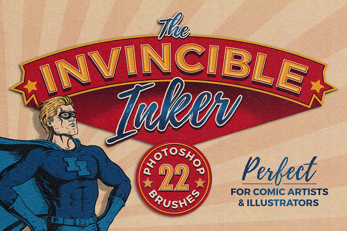 The Invincible Inker Brush Pack in Add-Ons - product preview 8