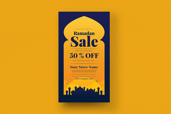 Ramadan Sale Flyer Set in Flyer Templates - product preview 1