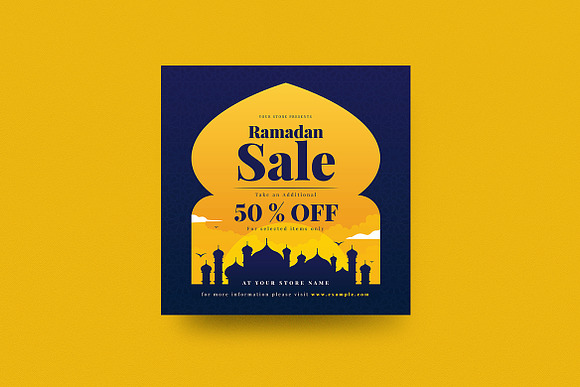 Ramadan Sale Flyer Set in Flyer Templates - product preview 2