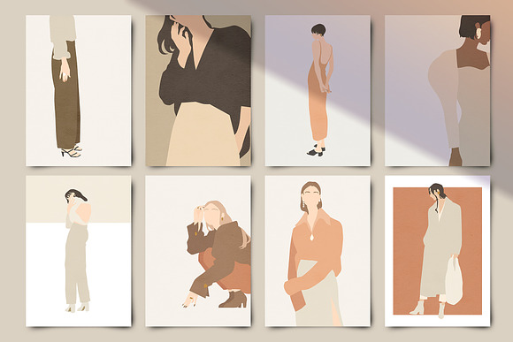 70 Women PRINTS in Illustrations - product preview 2