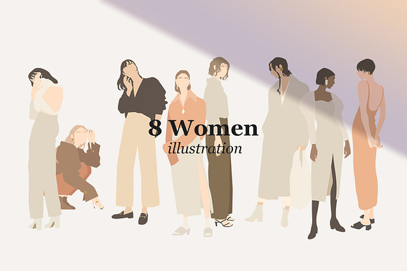 70 Women PRINTS in Illustrations - product preview 9