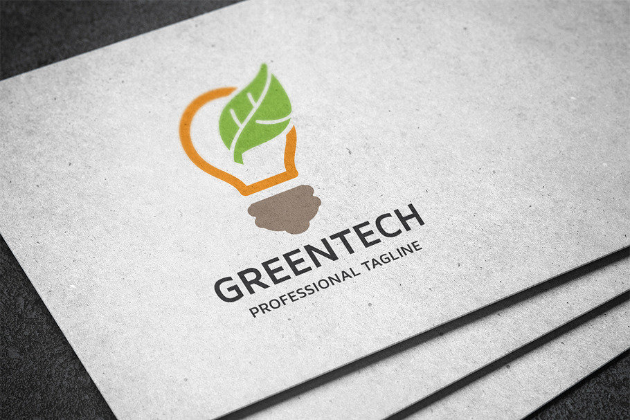 Green Tech Logo in Logo Templates - product preview 8