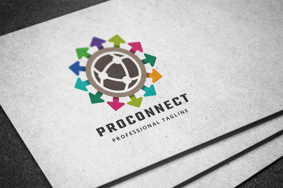 Pro Connect Logo in Logo Templates - product preview 8