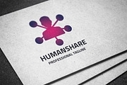 Human Share Logo