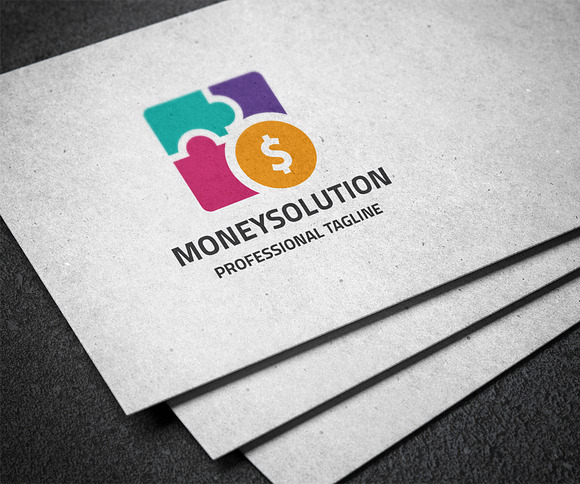 Money Solution Logo in Logo Templates - product preview 1