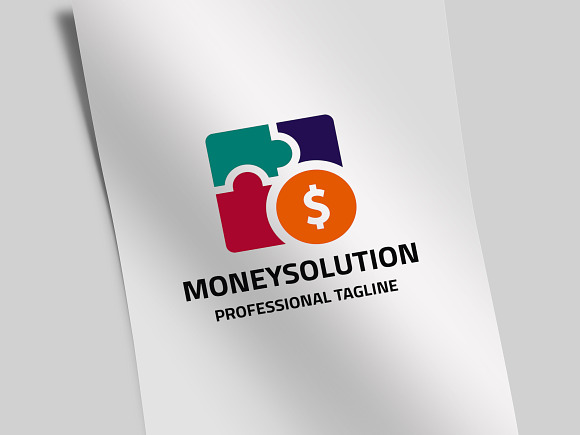 Money Solution Logo in Logo Templates - product preview 2