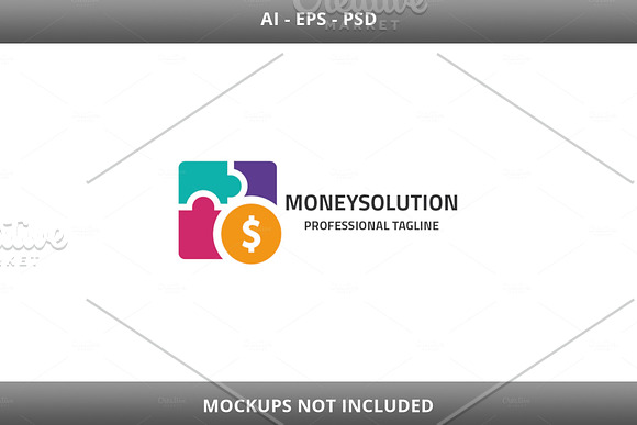 Money Solution Logo in Logo Templates - product preview 4