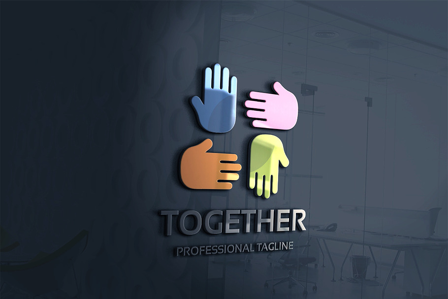 Together Logo in Logo Templates - product preview 8