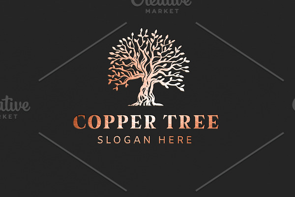 Copper Tree Logo Template