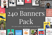 240 Banners Pack