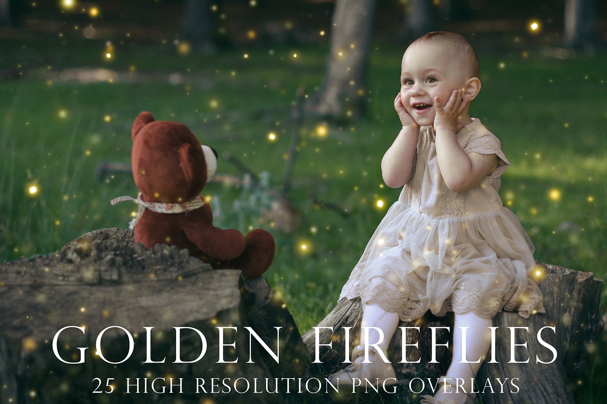 Golden firefly overlays in Add-Ons - product preview 8