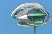 Futuristic Architecture Skyscraper 7