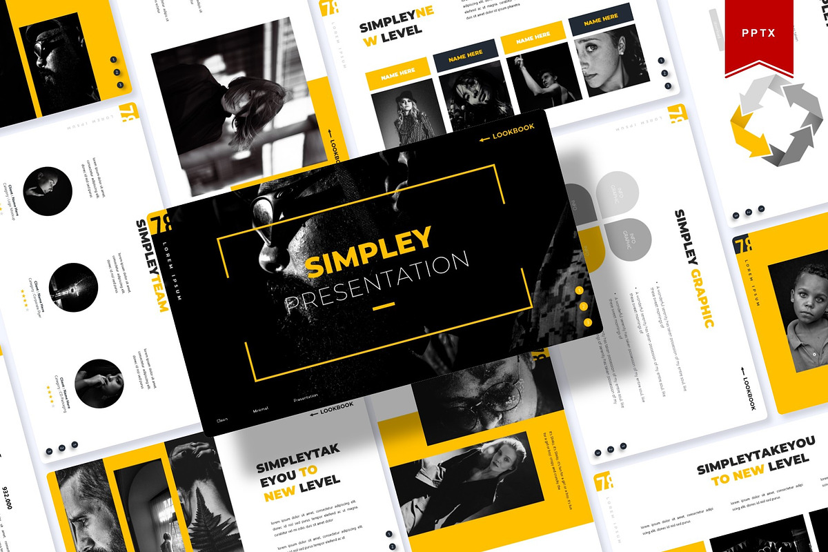 Simpley | Powerpoint Template in PowerPoint Templates - product preview 8