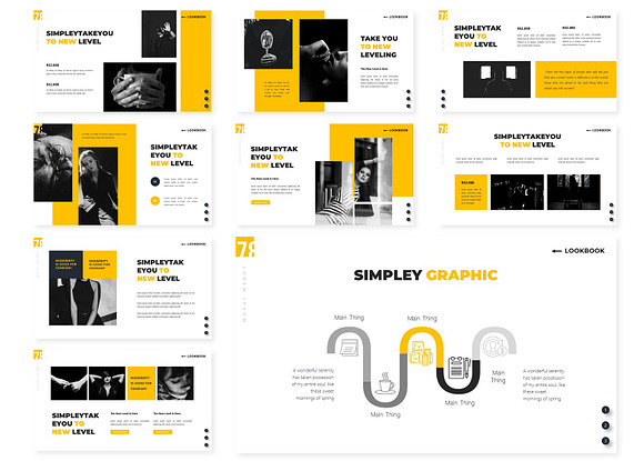 Simpley | Powerpoint Template in PowerPoint Templates - product preview 2