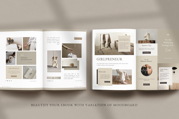 CANVA PS eBook Fashionpreneur in Magazine Templates - product preview 19