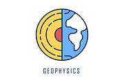 Geophysics color icon