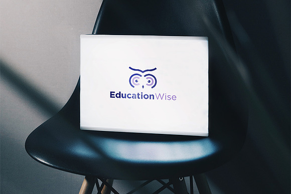 Education Wise in Logo Templates - product preview 1