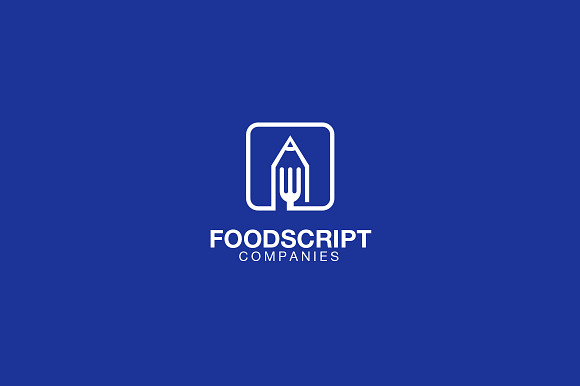 Food and Pencil Logo in Logo Templates - product preview 1