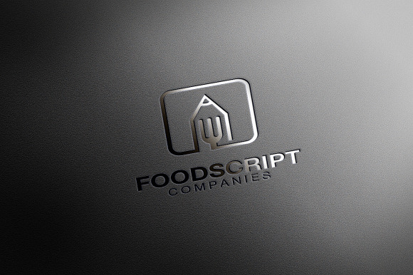 Food and Pencil Logo in Logo Templates - product preview 2