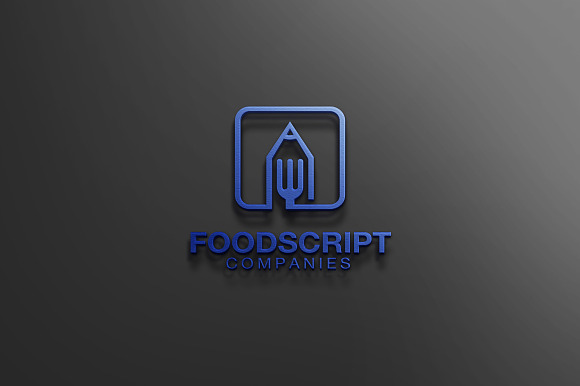 Food and Pencil Logo in Logo Templates - product preview 4