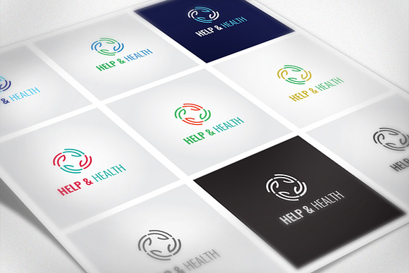 Help and Health in Logo Templates - product preview 2