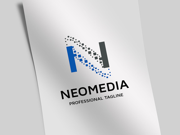 Neo Media Letter N Logo in Logo Templates - product preview 2