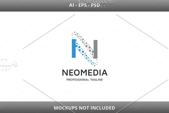Neo Media Letter N Logo in Logo Templates - product preview 3