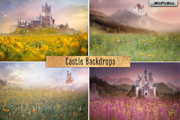 Castle backdrops in Add-Ons - product preview 4