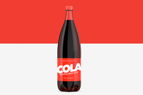 Cola/Soda Bottle Pet - Mockup