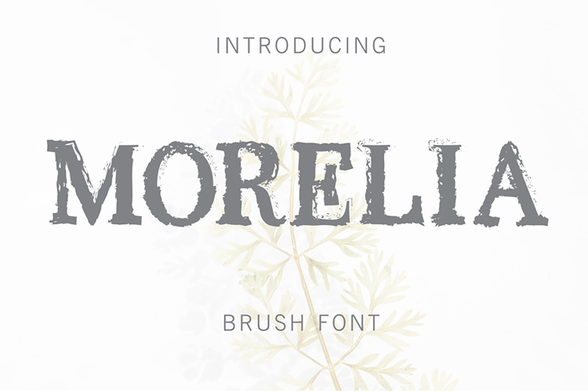 MORELIA in Display Fonts - product preview 8