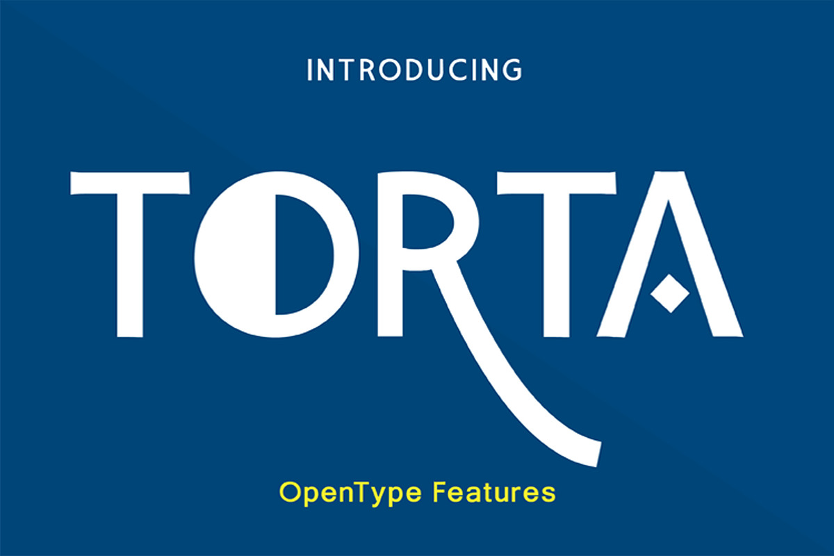 TORTA in Display Fonts - product preview 8