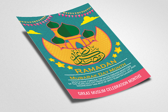 Ramadan Holy Month Flyer Template in Flyer Templates - product preview 1