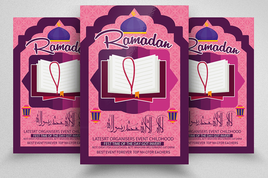 Ramadan Flyer/Poster Template in Flyer Templates - product preview 8