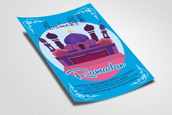 Ramadan Holy Month Flyer Template in Flyer Templates - product preview 1