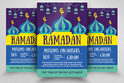 Ramadan Mubarak Flyer Template