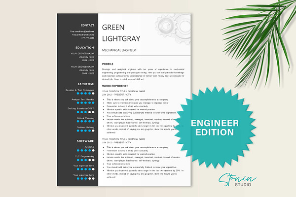 Resume | CV Template - Engineer