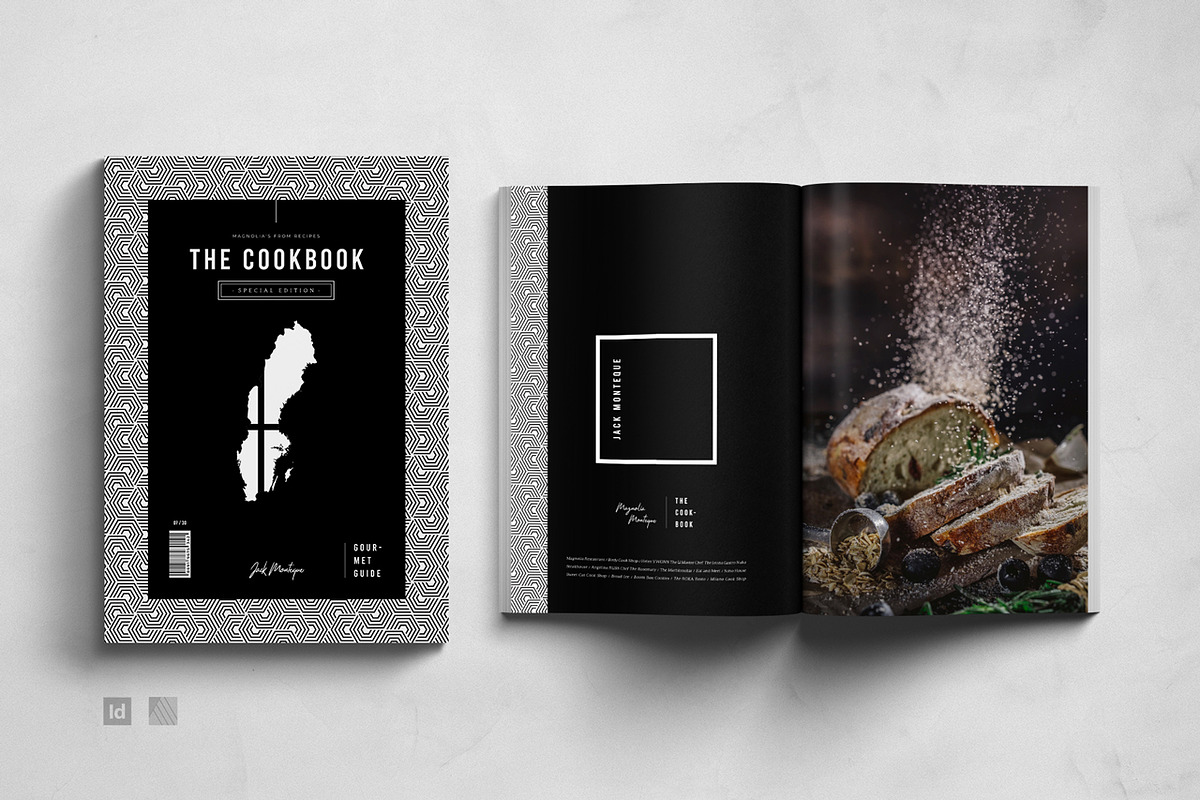Cookbook / Recipe Book in Brochure Templates - product preview 8