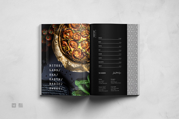 Cookbook / Recipe Book in Brochure Templates - product preview 1