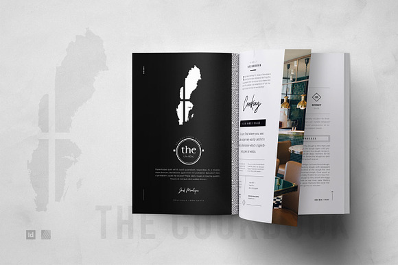 Cookbook / Recipe Book in Brochure Templates - product preview 2