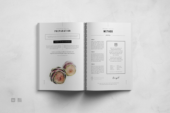 Cookbook / Recipe Book in Brochure Templates - product preview 3